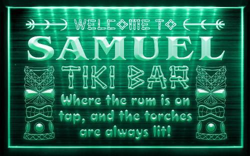 Tiki Bar Beer Custom Name Personalized